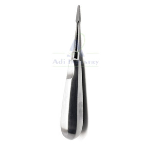Elevadores de raíces dentales profesionales fabricados en fábrica Agarre ergonómico manual de acero inoxidable Durable y reutilizable - Product Image 3