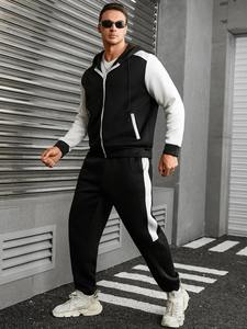 ชุดวอร์มสำหรับผู้ชายผ้าฝ้าย100% ดีไซน์ใหม่ล่าสุด2024ออกแบบได้ตามต้องการ - Product Image 5