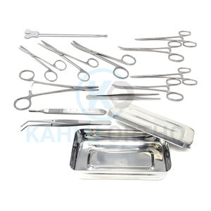 Kit de chirurgie mineure de base 13 pièces en acier inoxydable de la meilleure qualité Instruments chirurgicaux par KAHLU ORTHOPEDIC - Product Image 1