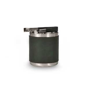 กระเป๋าเอกสารไฮด์แบบพกพาคุณภาพสูง สีเขียวมะกอก - Product Image 3