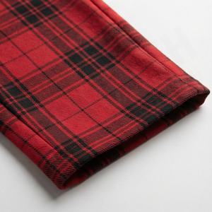 Pantalons en flanelle pour hommes sur mesure en gros, vêtements de nuit à carreaux, mode décontractée, pantalons droits, durables, confortables, streetwear, nouveauté - Product Image 6