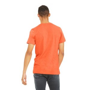 เสื้อยืดออกแบบเองสำหรับผู้ชายและผู้หญิงพิมพ์ลายโลโก้ของคุณเองภาพข้อความด้านหน้าด้านหลังฟรีทั้งสองด้านเสื้อยืดผ้าฝ้ายออกแบบได้ - Product Image 2