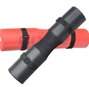 Coussin de squat réglable respirant antidérapant robuste en tissu nylon pour la musculation en salle de sport avec support de cou et d'épaule en caoutchouc à boucle et crochet - Product Image 5