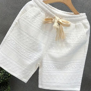 Shorts de plage pour hommes, séchage rapide, sublimés, fitness, taille élastique, décontractés, polyester, pour la natation - Product Image 3