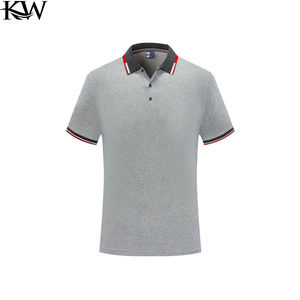 Polo d'été pour homme en coton pur de haute qualité, populaire pour les affaires, respirant, confortable, exquis, luxueux, brodé - Product Image 3