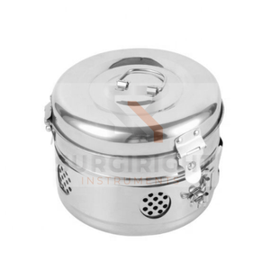 304 High-<b>temperature</b> Stainless Steel Storage tank Anti Iodine Disinfection <b>Instrument</b> Storage Bucket By Surgiright <b>Instrument</b> - Product Image 1