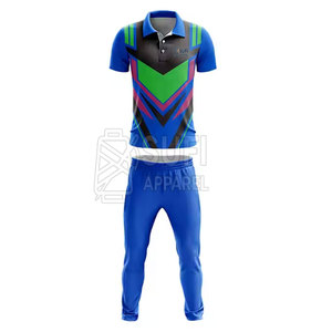 Uniforme de Cricket Deportivo - Precio Bajo al por Mayor, Nuevo Diseño, Colores Personalizados, Logotipo, Ligero, Transpirable, Ecológico, Alta Calidad - Product Image 1