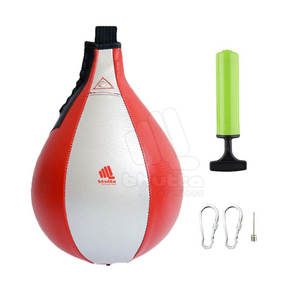 Ballon de vitesse de boxe 2026 sur pied pour adulte, réglable en hauteur et en poids, pour entraînement de réflexes - Product Image 2