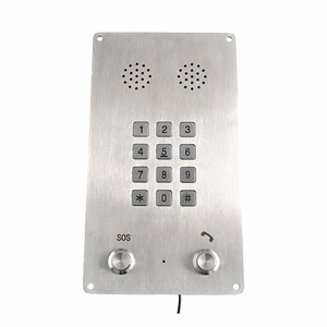 Interphone de secours pour ascenseur, salle d'opération d'hôpital, salle blanche, téléphone mains libres, recomposition automatique, fonction SOS - Product Image 1