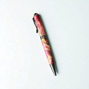 Bolígrafo de madera de Aguamarina de lujo, ancho de escritura de 0,7mm para firmar contratos y regalos corporativos - Product Image 2