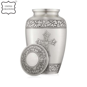 Urnes funéraires en métal pour cendres humaines adultes, vente en gros - Product Image 3