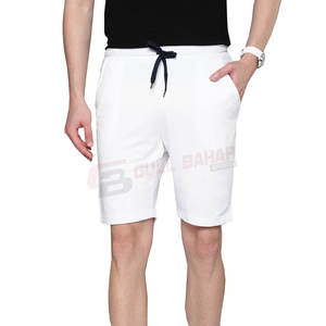 กางเกงขาสั้นผู้ชายแบบสั่งทำได้น้ำหนักเบาแบบผ้าไม่ทอรูปแบบของแข็งสำหรับผู้ใหญ่ - Product Image 1