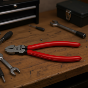 Alicates de Corte Diagonal Knipex con Cabeza Pulida, Mangos Recubiertos de Plástico y Borde de Corte Alargado - Product Image 3