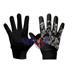 Guantes de Fútbol Americano de Diseño Personalizado de Alta Calidad, Palma de Cuero Cómoda, Impermeables, Color Personalizado, Logotipo Personalizado, Venta al por Mayor - Product Image 6
