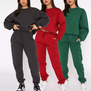 Ensemble de survêtement unisexe 2025 avec logo personnalisé en 3D pour impression en relief, sweat-shirt ample surdimensionné et pantalon de survêtement, vente chaude - Product Image 4