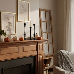 Soporte de vela de Metal decorativo de aluminio negro de lujo de diseño moderno soporte de estilo niquelado decoración del hogar de boda calidad de exportación - Product Image 5