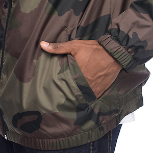 Chaqueta cortavientos impermeable de estilo callejero para hombre personalizada más vendida para entrenamiento al aire libre con cuello levantado para correr en primavera - Product Image 5