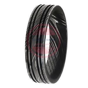 Anillos de acero de Damasco para hombres y mujeres Anillos de acero de Damasco de alta calidad - Product Image 2
