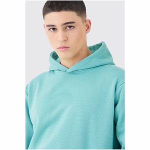 Hot Selling <b>Mens</b> Hoodies Heavyweight Boxy Fit Unisex Oversize Heavy Thick <b>Fleece</b> Cotton Knitted <b>Hoodie</b> <b>Men</b> - Product Image 3