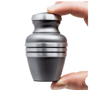Wholesale Small Keepsake <b>Mini</b> <b>Urns</b> <b>for</b> <b>Ashes</b> Customized Design Miniature Keepsake Metal Burial Decorative Funeral <b>Urns</b> Low Price - Product Image 1