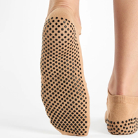 Chaussettes de yoga épaisses au design personnalisé pour femmes 2025 Grip antidérapant prix de gros Chaussettes de sport antidérapantes pour filles
