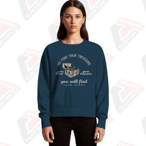 Men's Premium Polyester/Cotton Blend <b>Fleece</b> <b>Sweatshirt</b> Waterproof & Stylish for Winter Season - Product Image 3