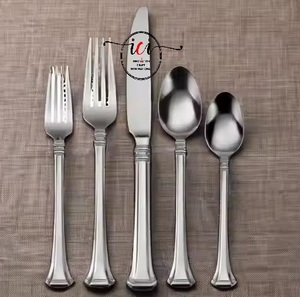 Juego de cubiertos de acero inoxidable decorativos largos respetuosos con el medio ambiente, utensilios para el hogar, boda, fiesta, cocina, uso de latón, novedad - Product Image 4