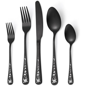 Heavy Duty Elegant Wholesale Indian Manufacturer Flatware Stainless Steel <b>Dinner</b> Cutlery <b>Set</b> for Hotel Restaurant Party Use - Product Image 4