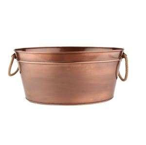 Cobre personalizado elegante cubo de hielo vino cerveza botella enfriador Cubo de almacenamiento para el hogar bar restaurante Hotel enfriador hielo bebida bañera - Product Image 4