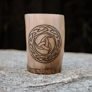 Design rustique écologique corne africaine verre lisse poli naturel artisanat accessoire Style animal pour un usage quotidien - Product Image 2