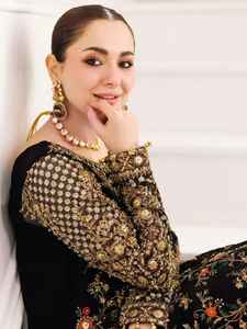 Collection de salwar Patiyala tendance de style Bollywood pour femmes, travail de broderie en géorgette de designer, kurta lehenga pour les fêtes pakistanaises - Product Image 3