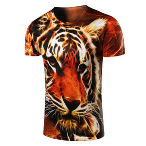 T-shirt pour homme 2026, imprimé en polyester par sublimation, T-shirt tendance pour homme, logo imprimé, taille américaine, T-shirt pour homme à manches courtes d'été - Product Image 3
