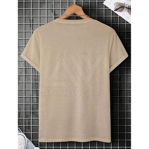 T-shirts pour hommes légers et de haute qualité, couleur personnalisée, manches courtes, séchage rapide, respirants, avec technologie de teinture unie, meilleur prix - Product Image 3