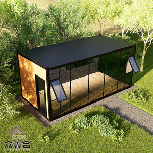 <span class=keywords><strong>Casa</strong></span> Prefabbricata Moderna con Due Camere da Letto in Container, Pannelli Sandwich Traspiranti, Appartamento di Lusso in Acciaio per <span class=keywords><strong>Giovani</strong></span> - Product Image 2