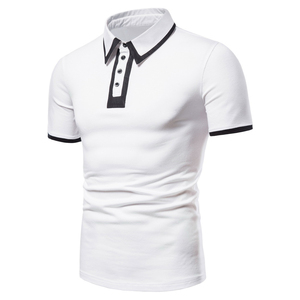 Camisas de polo de alta calidad para hombre, nueva moda, camisas de verano de negocios informales de manga corta, tela de punto, patrón sólido, venta al por mayor - Product Image 4