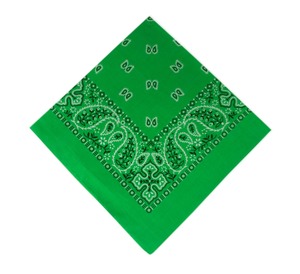 Vente en gros de bandana hip hop en coton biologique de couleurs unies prêt à expédier Méthodes d'impression numériques et dessinées à la main - Product Image 2