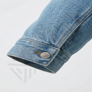 Nouvelle arrivée Veste en jean en coton pour homme Veste en jean personnalisée tendance Hiver Tricoté Durable Vêtement d'extérieur - Product Image 6