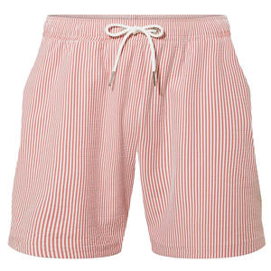 กางเกงว่ายน้ำชายแบบซับลิเมชั่น กางเกงชายหาด คุณภาพสูง ผ้าชั้นเดียว มีเชือกผูก ระบายอากาศได้ดี - Product Image 1