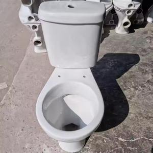 Asiento de inodoro de cerámica de dos piezas con cubierta de asiento de plástico y accesorios LLC/accesorios de la mejor calidad precio barato I - Product Image 5