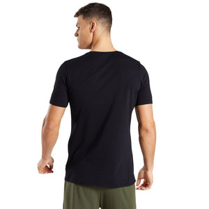 Venta al por mayor de alta calidad de los hombres de manga corta de algodón Spandex logotipo personalizado impresión camiseta Unisex Eco Performance camiseta de los hombres - Product Image 1