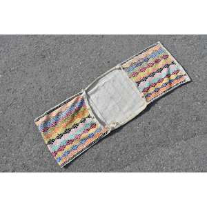 Alfombra de área de lana turca Vintage 130cm X 470cm elegante estilo tradicional patrón de retazos gran rectángulo diseño de pasillo látex - Product Image 4