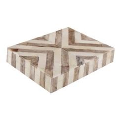 Elegante caja de pañuelos de resina epoxi, organizador de madera de la mejor calidad hecho a mano para café y funciones de boda, mesa de alta calidad colorida - Product Image 2