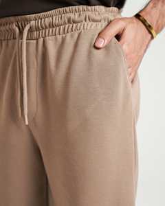 Wholesale Custom Logo Premium Quality Men Casual Knee-Length Shorts with <b>Rolled</b> Hem & Side Pockets Comfort Fit - Product Image 6