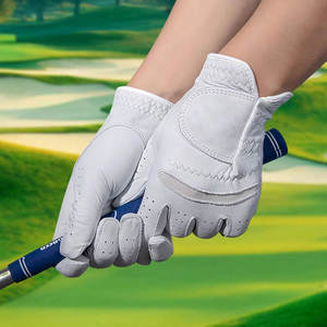 Guantes de Golf para hombre de cuero genuino 100%, Material de cuero de alta calidad, cómodos, recién llegados, deportivos, piel de oveja duradera - Product Image 4
