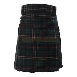 2023 Kilt Tartan traditionnel écossais pour hommes 6 Yards coton/Polyester séchage rapide confortable taille et couleur personnalisées - Product Image 2