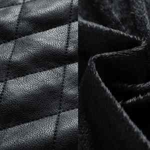 Chaqueta de Cuero de Primera Calidad, Chaqueta de Invierno de Color Sólido, Impermeable, Informal, de Piel de Oveja, para Hombre - Product Image 6