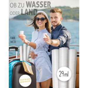 Ensemble de 160 verres à shot réutilisables classiques, personnalisables, en verre borosilicate blanc, design cylindrique pour la sublimation du vin - Product Image 4