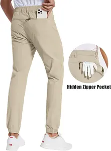 ... Pantalones de golf a medida para hombre con diseño elástico y cómodo de secado rápido y ajuste atlético para viajes de golf casuales y uso activo - Product Image 5