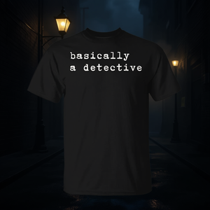 T-Shirt Base da Detective per Uso Promozionale - Product Image 3