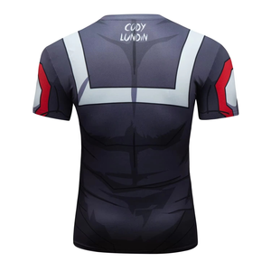 BJJ Rash Guard Adult Compression Shirts bjj Uniform Athletic gym swimming fight Rash Guard - Product Image 4